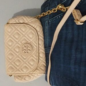 Tory BIRCH  Cream Crossbody Bag